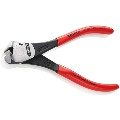 KNIPEX Kraftvornschneider Gesamt-L.160mm Kopf pol.Ku.-Überzug KNIPEX