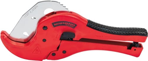 ROTHENBERGER Kunststoffschere ROCUT® TC 63 Prof.0-63mm PP/PE/PB/PEX/PVDF ROTHENBERGER