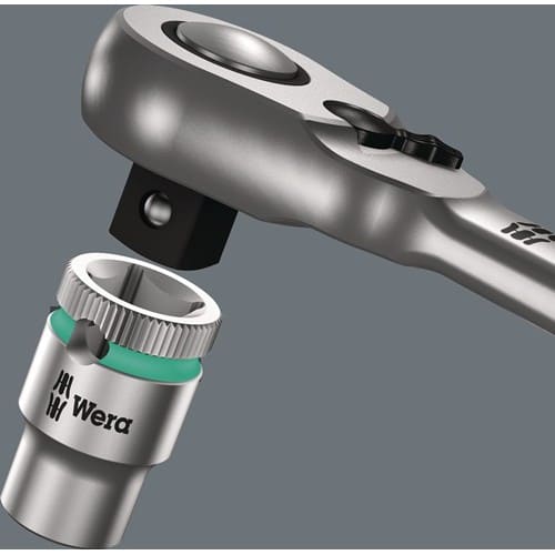 WERA Steckschlüsselsatz Zyklop Metal 28-tlg.1/2 Zoll SW 10-19mm Z.72 6KT WERA
