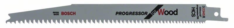 BOSCH Säbelsägeblatt S 2345 X, Progressor for Wood, 5er-Pack