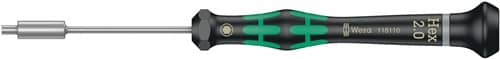 Schraubendreher 3251 Gr.T 20 Klingen-L.100mm VDE isol.slim Fix WIHA