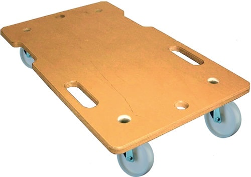 BS ROLLEN Transportroller D.75mm 150kg L600mm B350mm Ku.HO m.Griffmulde BS ROLLEN
