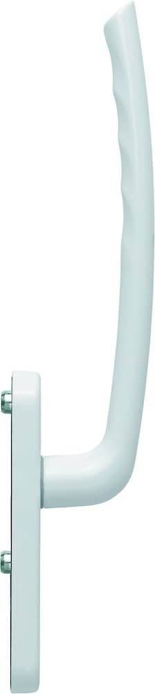 HOPPE® Handhebelgarnitur Tôkyô HS-571/431N-AS, ohne Schrauben, Aluminium