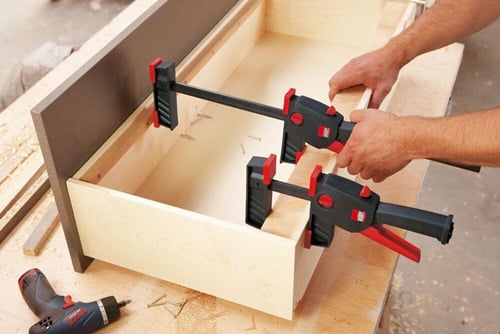 BESSEY Einhandzwinge DuoKlamp Spann-W.450mm A.85mm Spreiz-W.75-535mm BESSEY