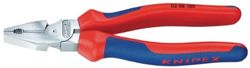 KNIPEX Kraftkombizange L.180mm verchr.Comfort-Griff KNIPEX