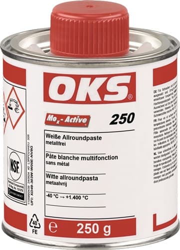 OKS Allroundpaste OKS 250 weiß 250g Pinseldose OKS