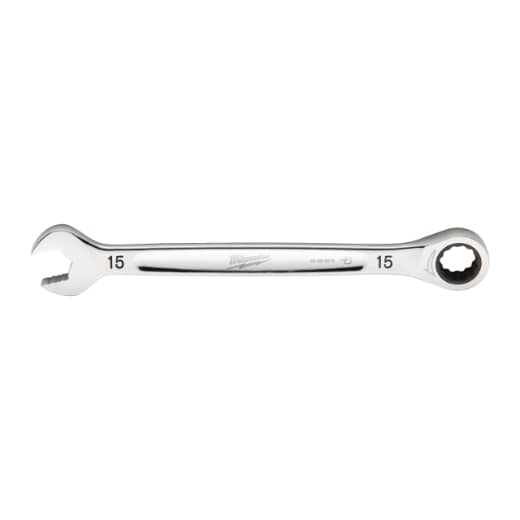 MILWAUKEE 15 mm MAX BITE Ratschen-Ringmaulschlüssel