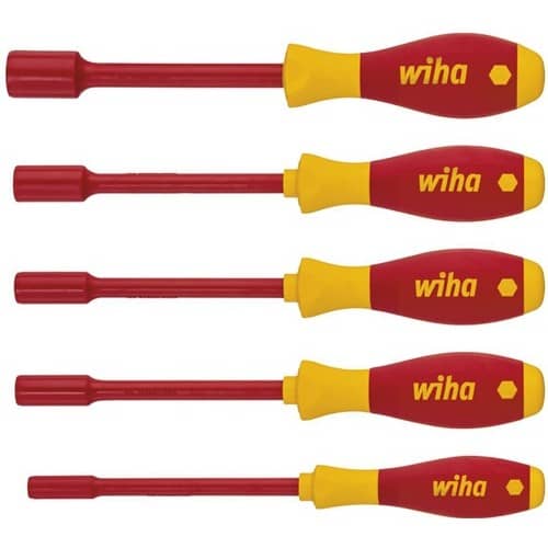 WIHA Sechskantsteckschlüsselsatz 322 K5 5tlg.5,5-7,0-8,0-10,0-13,0mm
