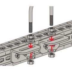FISCHER Massiver Rohrbügel FMPSU