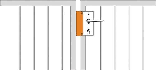 AMF Schließkasten 145G LM z.Anschr.AMF