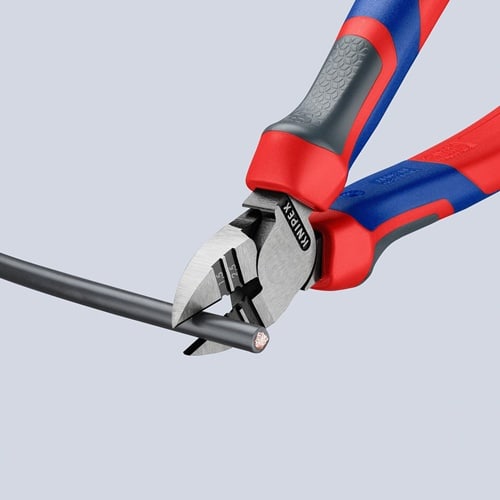 KNIPEX Abisolierseitenschneider L.160mm 1,5/2,5mm² pol.Mehrkomp.-Hüllen KNIPEX