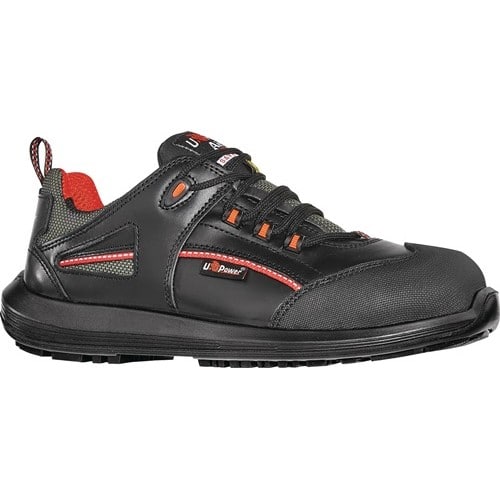 U.POWER Sicherheitsschuh Iroko Gr.42 W.11 schwarz/rot S3S FO SR ESD EN ISO 20345:2022