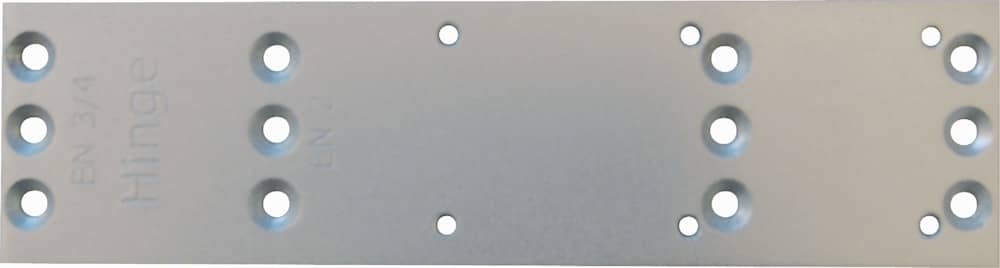 effeff Montageplatte DCA161, Aluminium