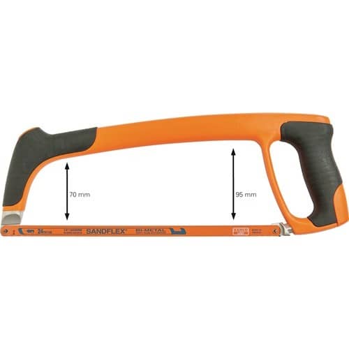 BAHCO Metallsägebogen 319 Blatt-L.300mm 24 Z./Zoll D-Komfortgriff BAHCO