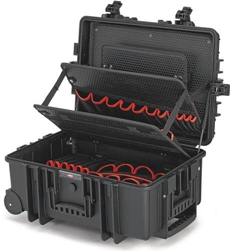 KNIPEX Werkzeugkoffer Robust 45 leer Leerkoffer staub-,wasserdicht,rollb.KNIPEX