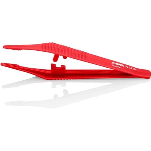 KNIPEX Kunststoffpinzette L.130mm ger.Spitzenbreite 3,5mm KNIPEX