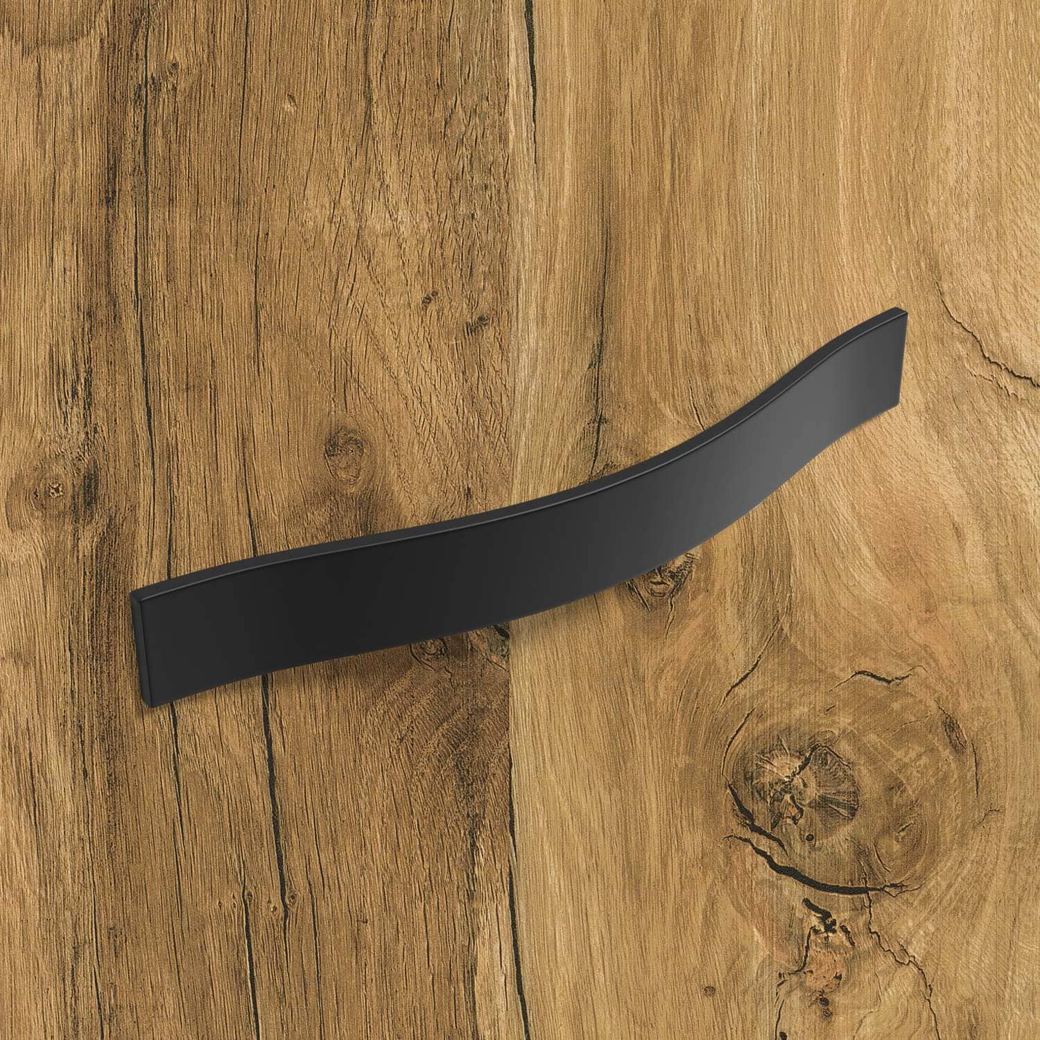 HETTICH Griff Felina, •–• 160, L 240 mm, B 30 mm, H 30 mm, Schwarz matt, 9265887
