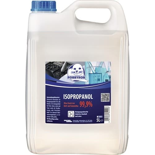 ROBBYROB Universalreiniger Isopropanol 99,9% 5l Kanister ROBBYROB