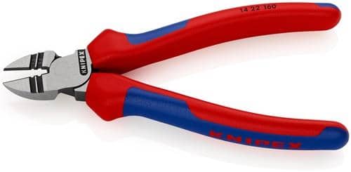 KNIPEX Abisolierseitenschneider L.160mm 1,5/2,5mm² pol.Mehrkomp.-Hüllen KNIPEX