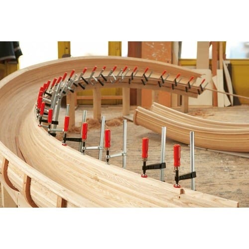 BESSEY Temperguss-Schraubzwinge TG Spann-W.160mm A.80mm Holzgr.25x6mm BESSEY
