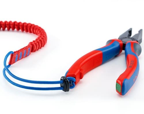 KNIPEX Kombizange L.180mm pol.Mehrkomp.-Hülle KNIPEX