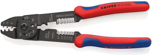 KNIPEX Crimpzange L.230mm 0,5- 6 (AWG 20-10) mm² KNIPEX
