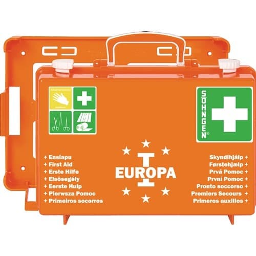 SÖHNGEN Erste Hilfe Koffer EUROPA I B310xH210xT130ca.mm orange SÖHNGEN