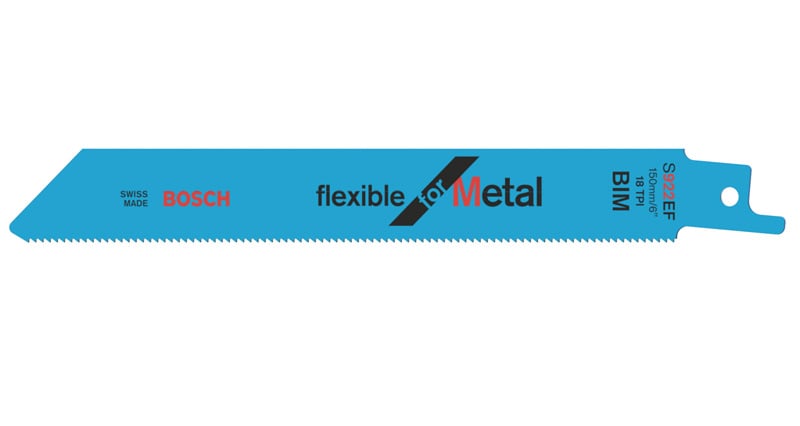 BOSCH Säbelsägeblatt S 922 EF, Flexible for Metal, 100er-Pack