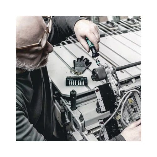 WERA Drehmomentschraubendrehersatz KK 60 Torque 17-tlg.1,2-3 Nm einstellb.WERA
