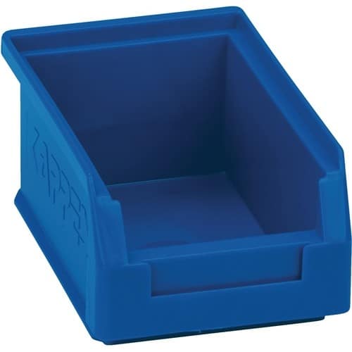 RASTERPLAN Sichtlagerkasten L160xB105xH75mm PE blau RASTERPLAN