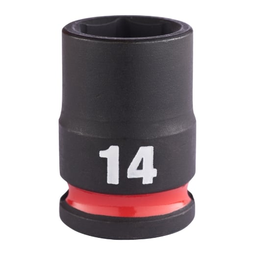 MILWAUKEE 14 x 32 mm SHOCKWAVE Schlagnuss 3/8" kurz