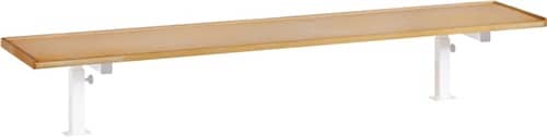 LISTA Ablageplatte B1500xT300xH19mm MDF m.Abrollrand