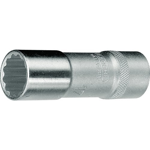 GEDORE Steckschlüsseleinsatz D 19 L 1/2 Zoll 12-kant SW 27mm L.82mm GEDORE