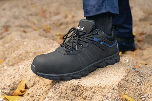 WICA Sicherheitsschuh VEZZO Gr.42W.10,5 schwarz/blau S3 SRC EN20345 Action-Nubuk WICA