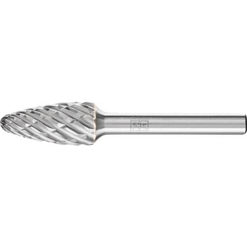 PFERD TOOLS Frässtift RBF D.12mm Kopf-L.25mm Schaft-D.6mm HM Verz.STEEL PFERD
