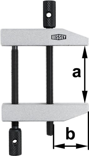 BESSEY Parallelschraubzwinge PA Spann-W.87mm A.50mm BESSEY
