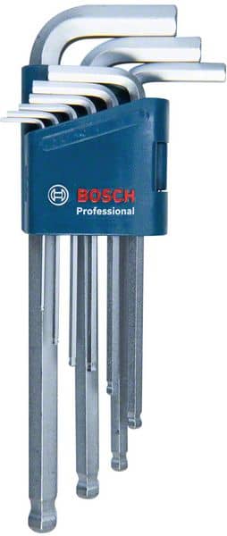 BOSCH Innensechskantschlüssel Set 9-tlg. Hex