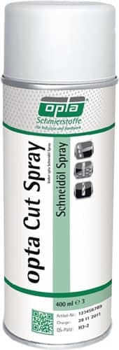 OPTA Hochleistungsschneidöl Cut Spray 400 ml Spraydose OPTA