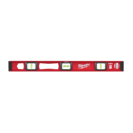 MILWAUKEE 60 cm magnetisch Wasserwaage Doppel-T-Profil