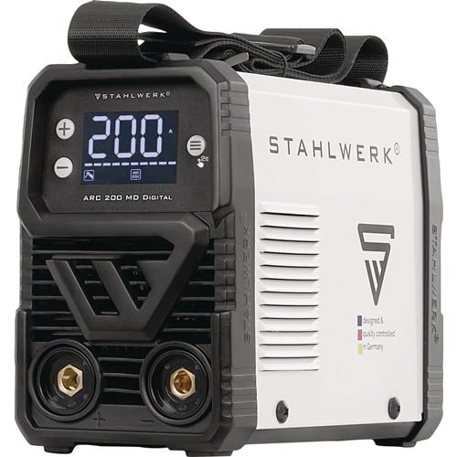 STAHLWERK Elektrodenschweißgerät ARC 200 MD Digital m.Zub.10-200 A STAHLWERK