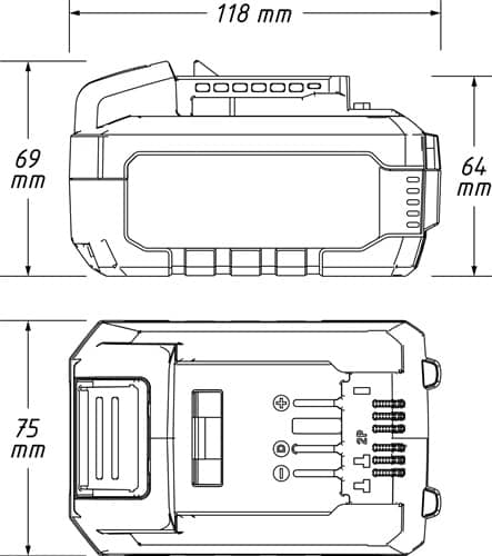 HAZET Akku 9500-05 18V 5Ah HAZET