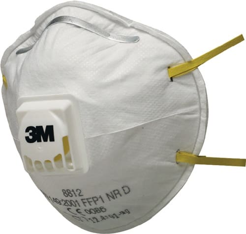 3M Atemschutzmaske 8812 FFP1/V NR D m.Ausatemventil 3M