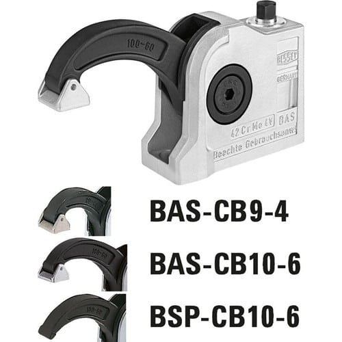 BESSEY BAS Spannhöhe 97mm A.60mm o.AL-Druckschuh geschl.Bessey