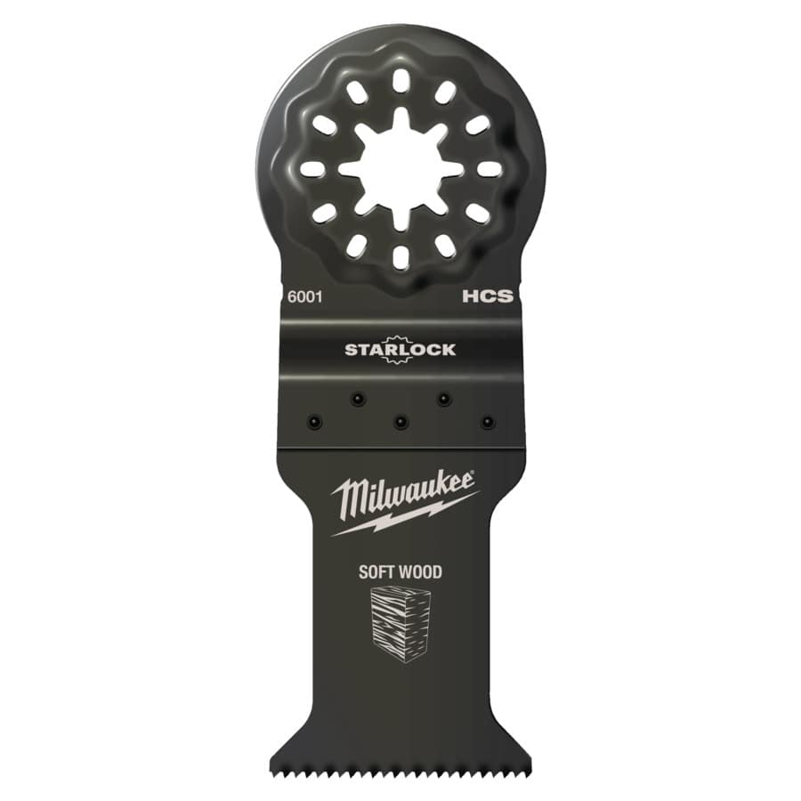 MILWAUKEE 35 x 42 mm Multitool Starlock Tauchsägeblatt für Schnitte in Holz