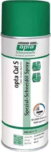 Spezialschneidöl Cut S DVGW DVGW OPTA