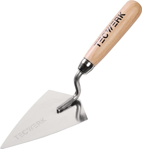TECWERK Hamburger Putzkelle L.140mm B.80mm rostfr.m.H-Heft VA TECWERK