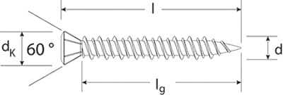 FISCHER Gipsfaserplattenschrauben Langbandsystem mit HiLo-Gewinde FSN-TPGM (fermacell)