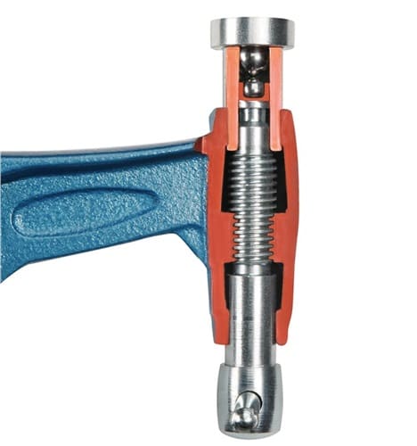 Schraubzwinge 4003-H Metallklappgriff URKO