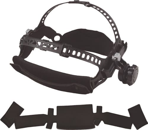 JAS Kopfband Weldmaster Wide² inkl.Stirnschweißband schwarz/grau JAS