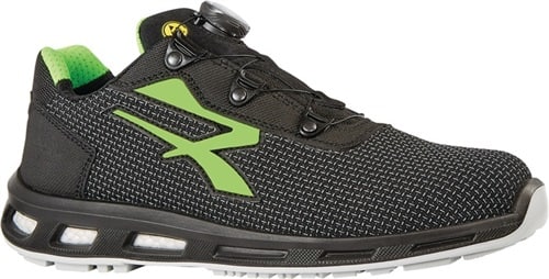 U.POWER Sicherheitsschuh RedLion MONSTER Gr.43 W.11 schwarz/grün S3S CI FO SR ESD